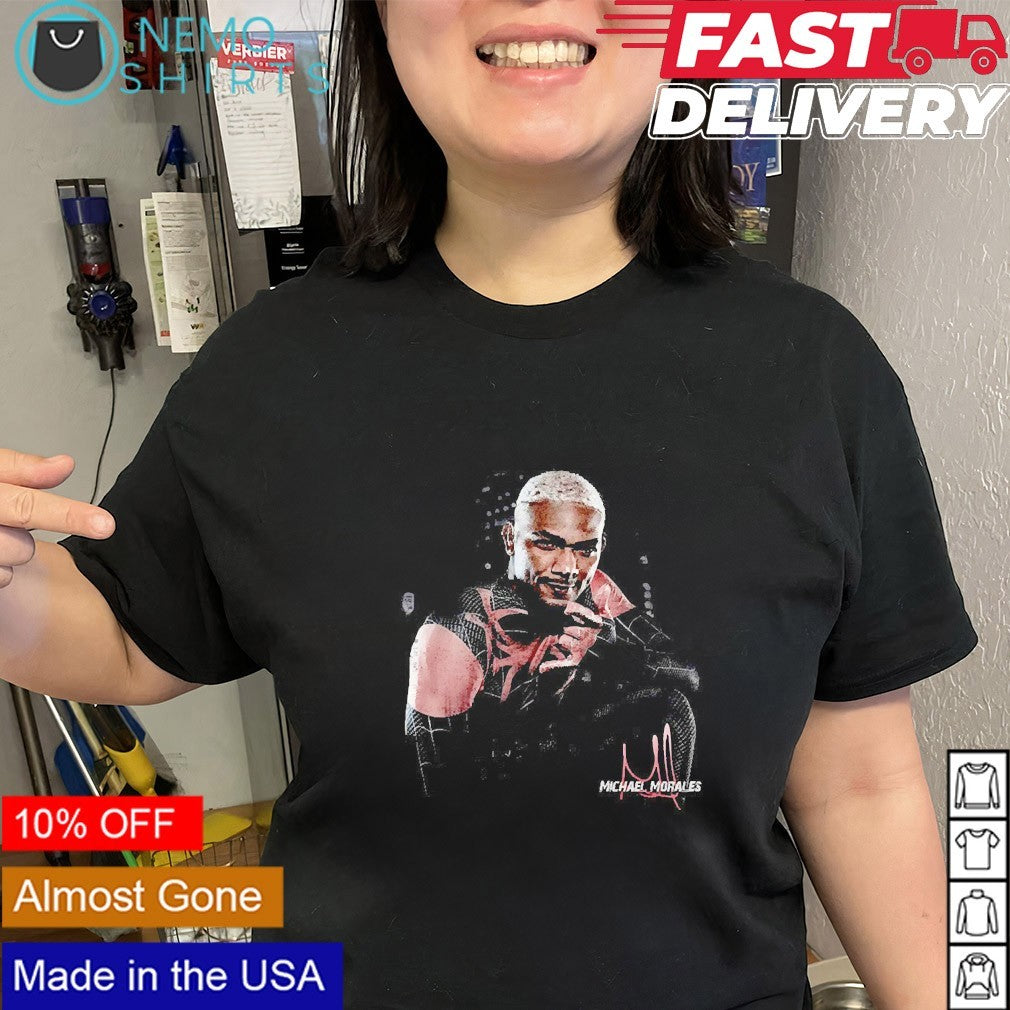 Michael Morales UFC welterweight dressed up spider - Adult & Kids T-Shirts, Sweatshirts & Hoodies apparel design preview 3