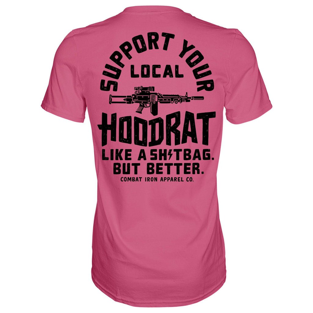 Support Your Local Hoodrat Men's - Adult & Kids T-Shirts, Sweatshirts & Hoodies apparel design preview 7
