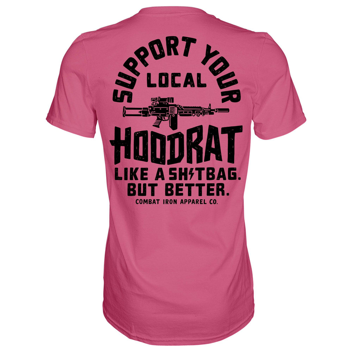 Support Your Local Hoodrat Men's - Adult & Kids T-Shirts, Sweatshirts & Hoodies apparel design preview 7