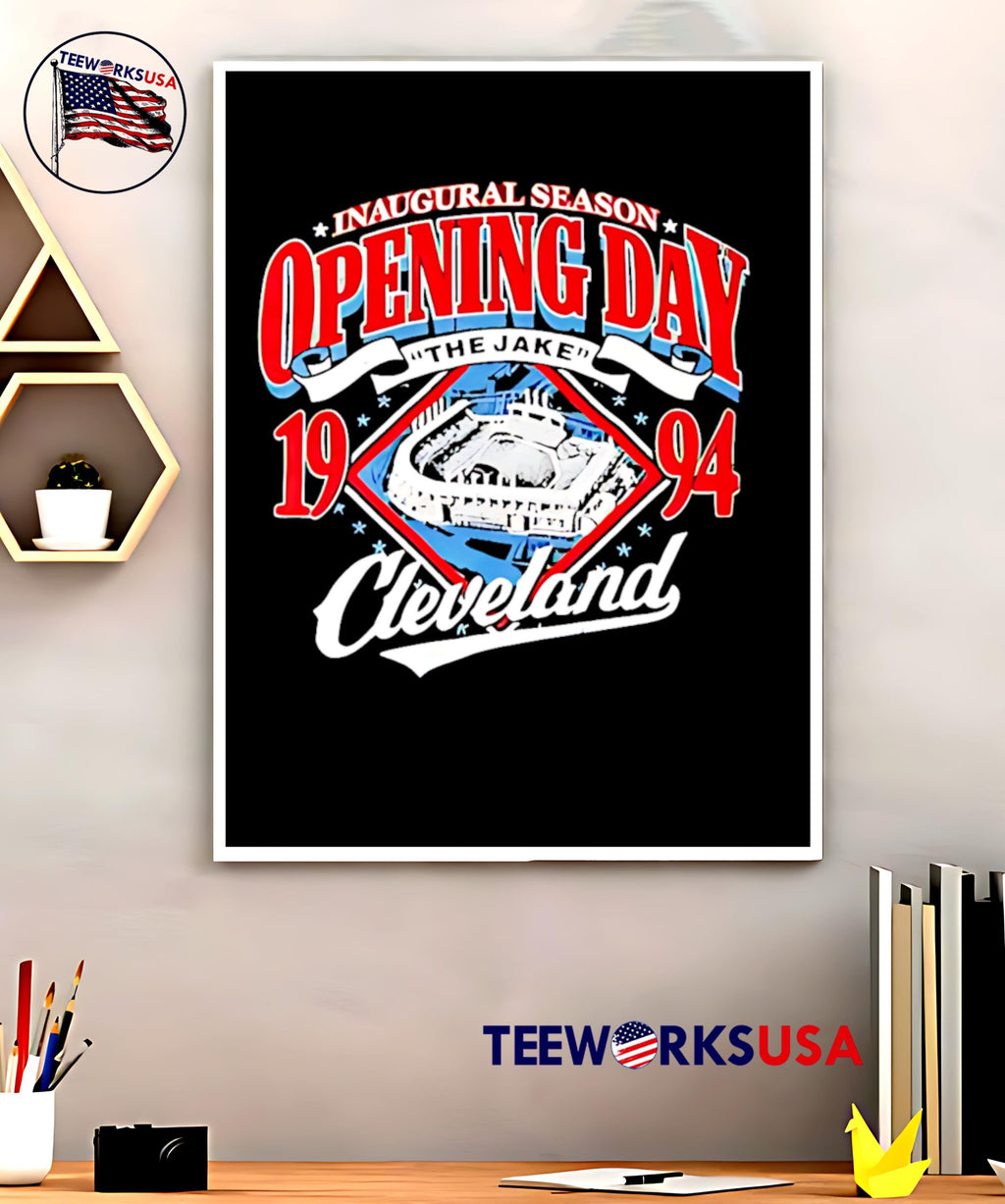 Inaugural Season Opening Day The Jake 1994 Cleveland - Adult & Kids T-Shirts, Sweatshirts & Hoodies apparel design preview 5