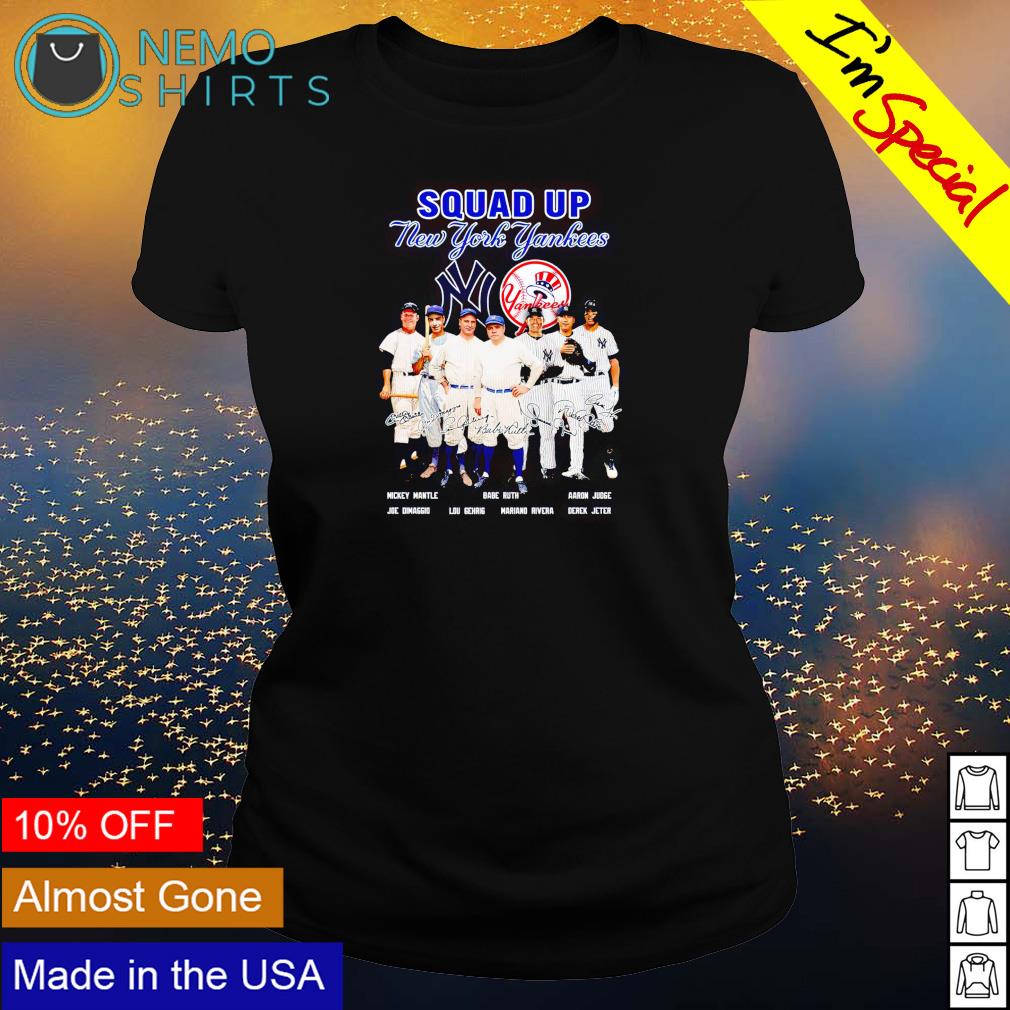 New York Yankees squad up players - Adult & Kids T-Shirts, Sweatshirts & Hoodies apparel design preview 3