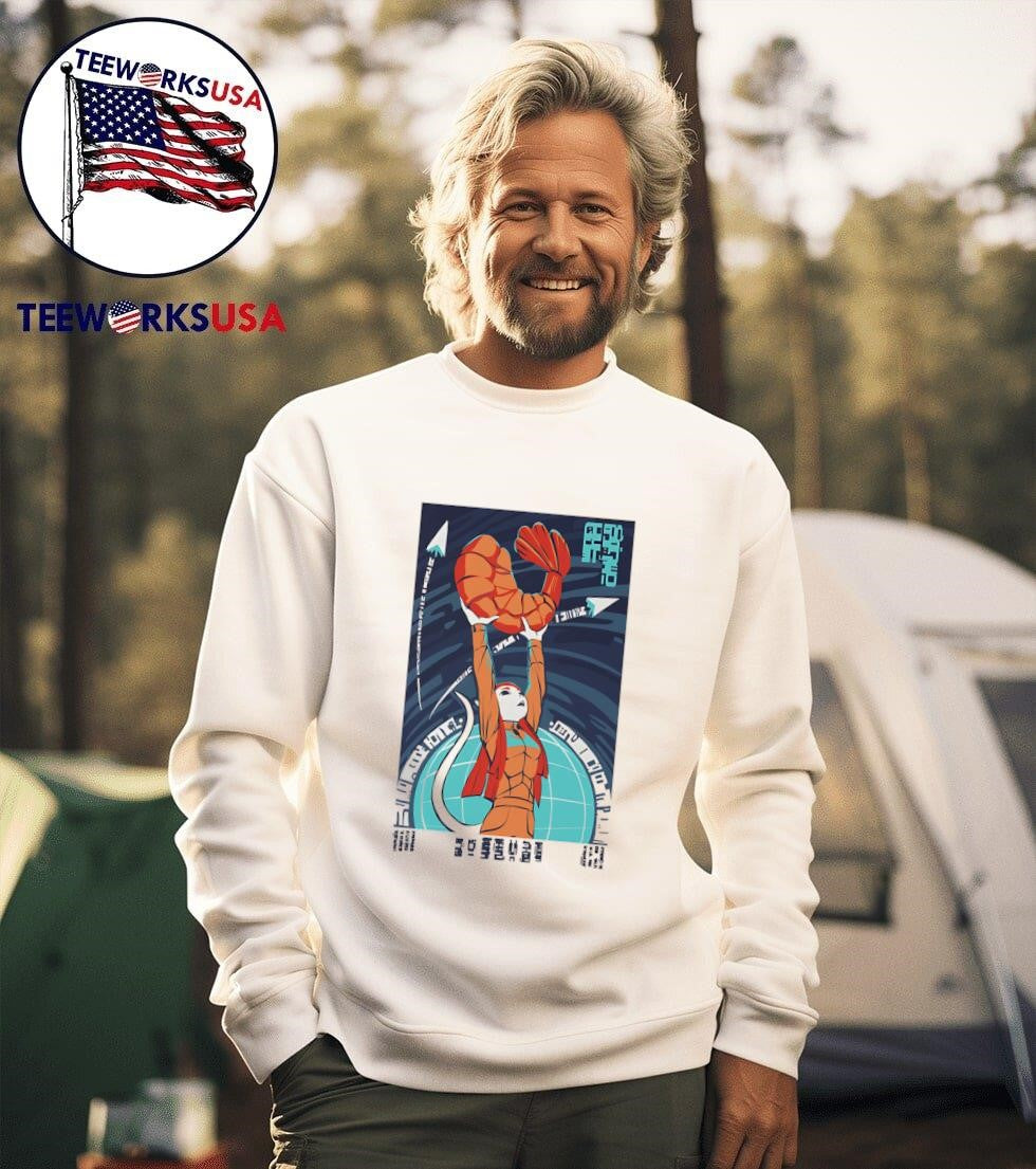 In Shrimp we trust - Adult & Kids T-Shirts, Sweatshirts & Hoodies apparel design preview 3