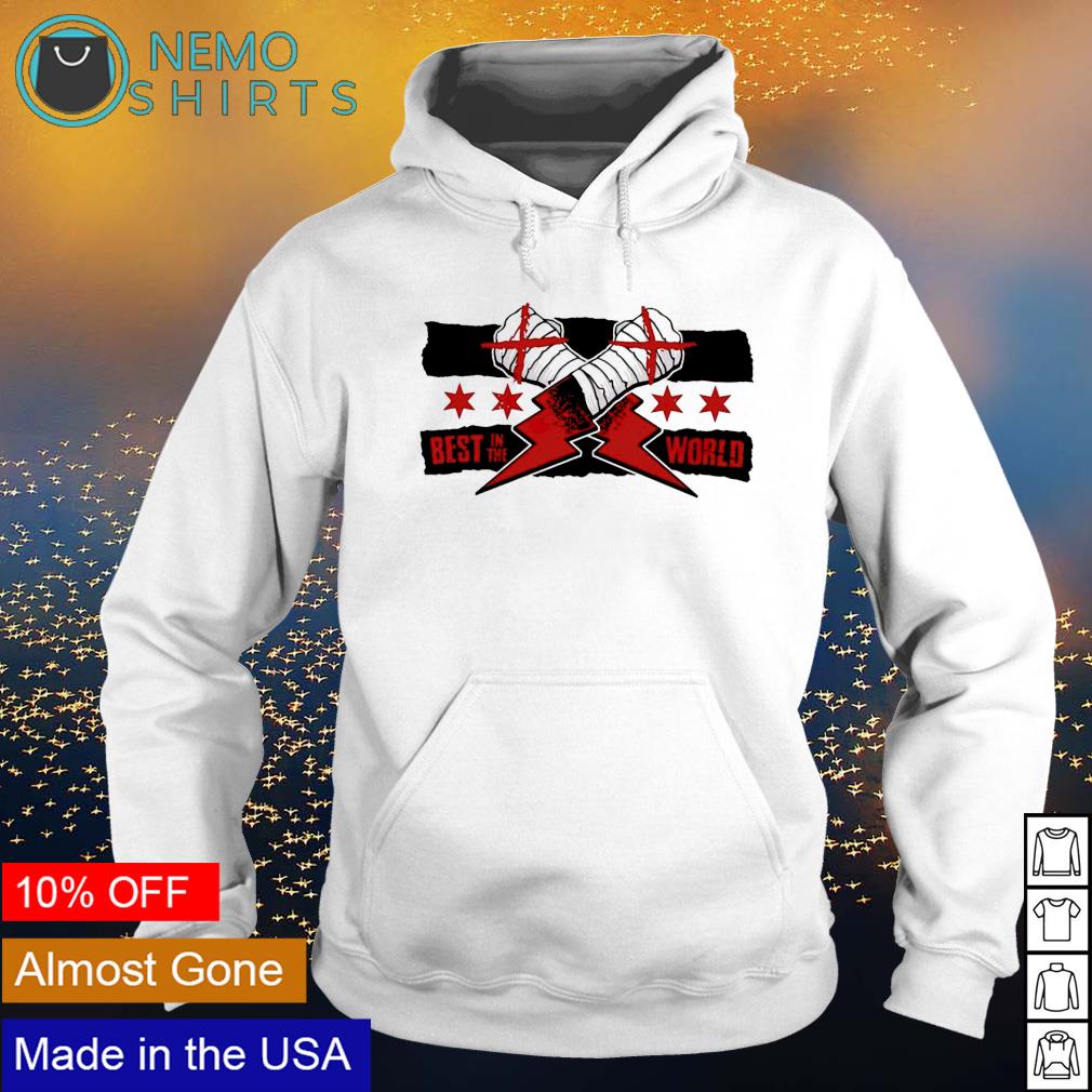 CM punk aew best world - Adult & Kids T-Shirts, Sweatshirts & Hoodies apparel design preview 2