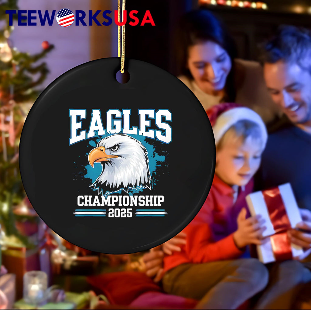 Football Championship 2025 Celebrated Eagles - Adult & Kids T-Shirts, Sweatshirts & Hoodies apparel design preview 4