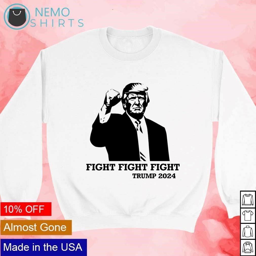 Fight Trump 2024 - Adult & Kids T-Shirts, Sweatshirts & Hoodies apparel design preview 4