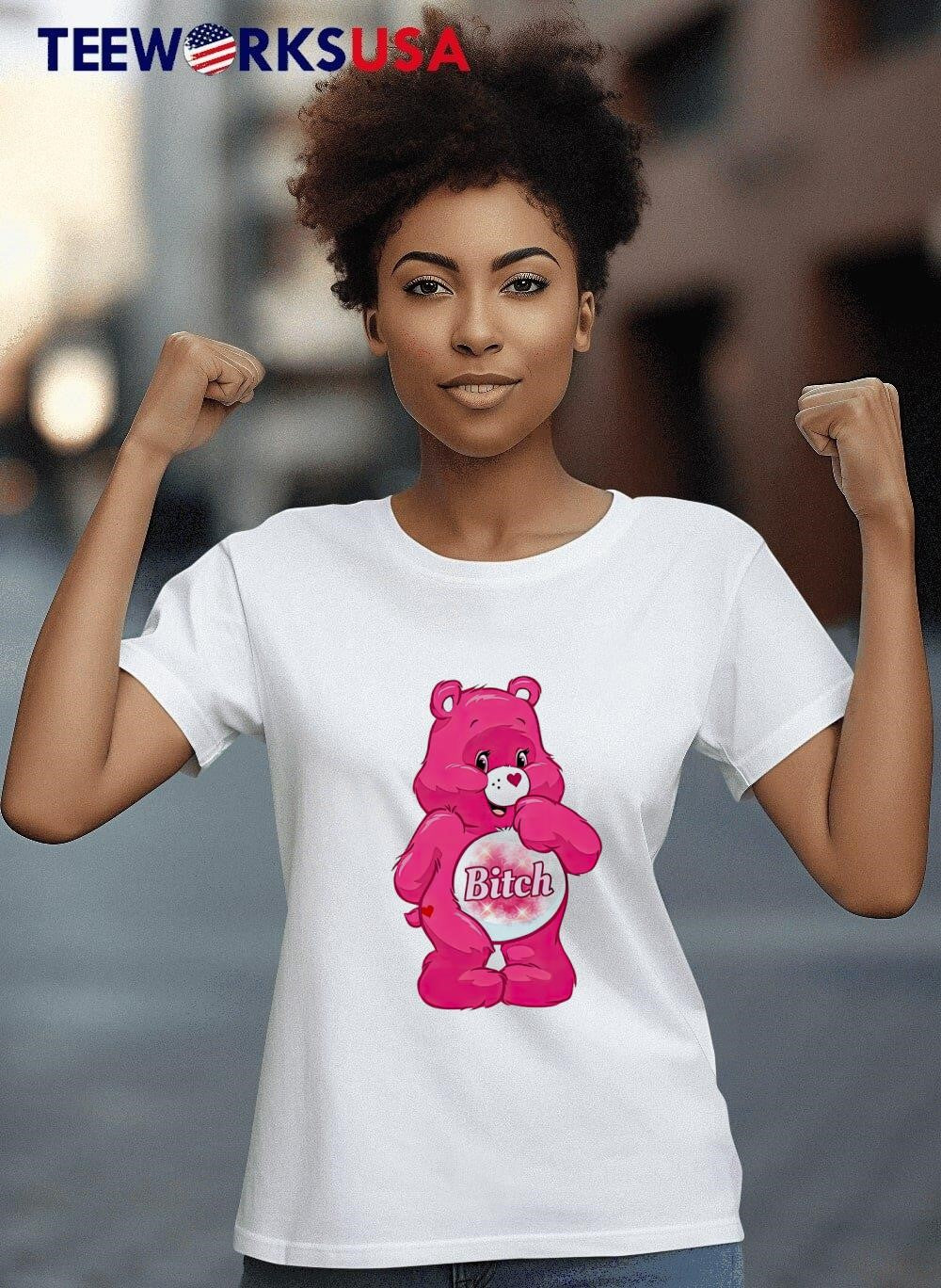 Bear Bitch pink - Adult & Kids T-Shirts, Sweatshirts & Hoodies apparel design preview 8