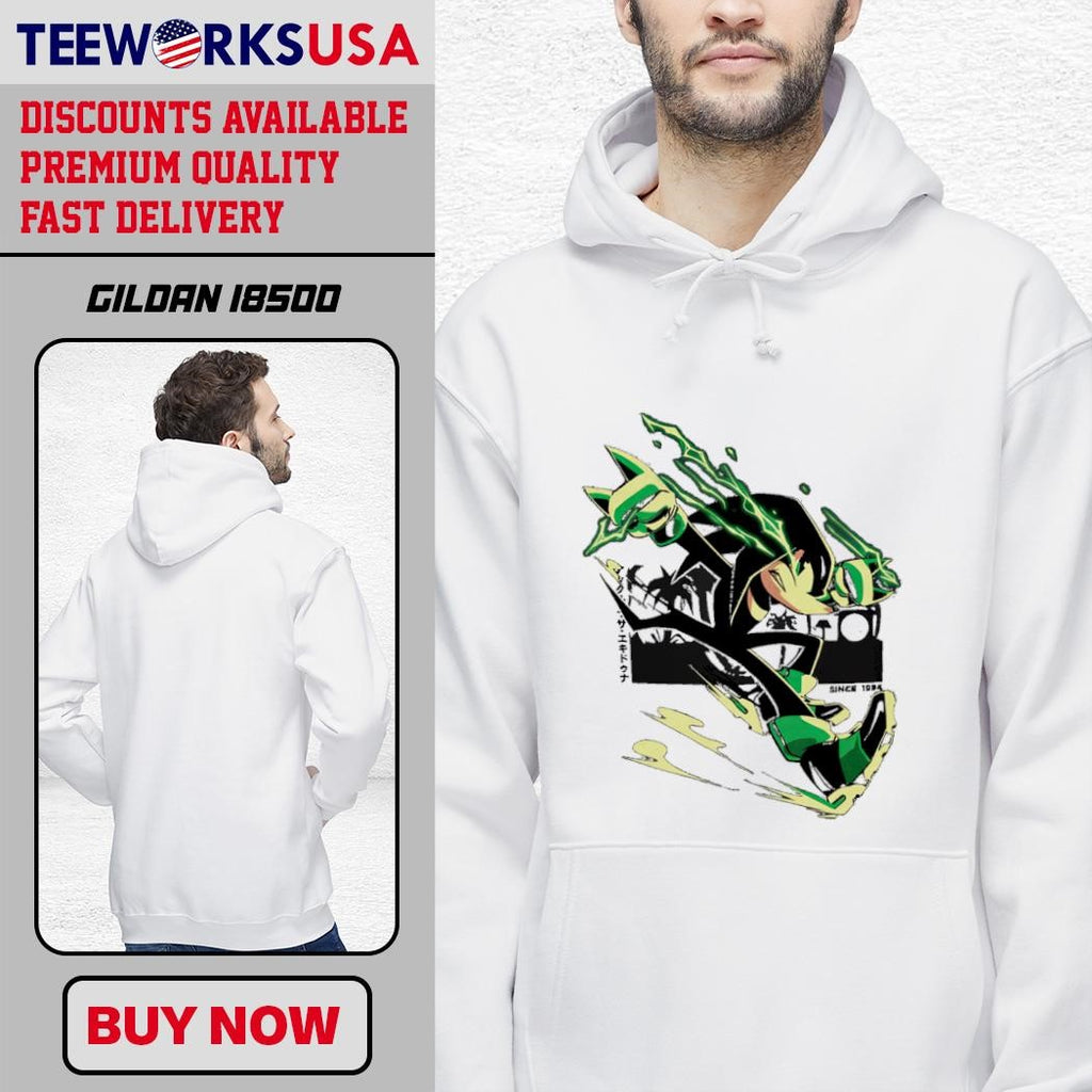 Knuckles the strongest dude - Adult & Kids T-Shirts, Sweatshirts & Hoodies apparel design preview 2
