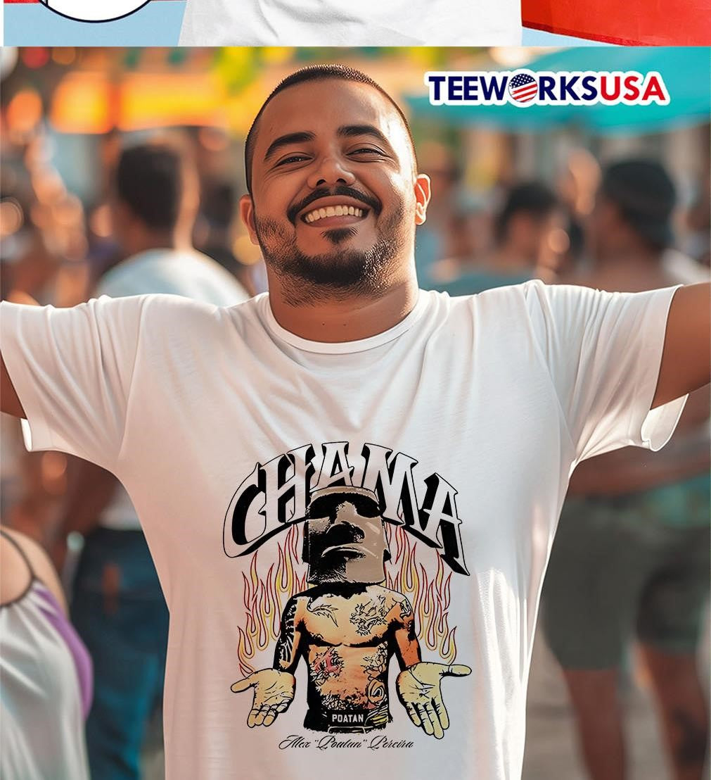 Chama Championship Alex Poatan Pereira - Adult & Kids T-Shirts, Sweatshirts & Hoodies apparel design preview 2