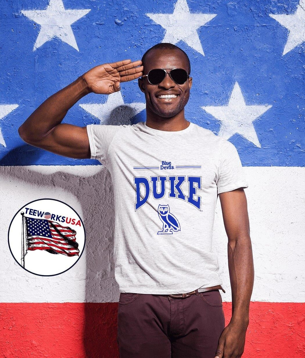 Jayson Tatum Duke Blue Devils men's basketball Owl - Adult & Kids T-Shirts, Sweatshirts & Hoodies apparel design preview 1