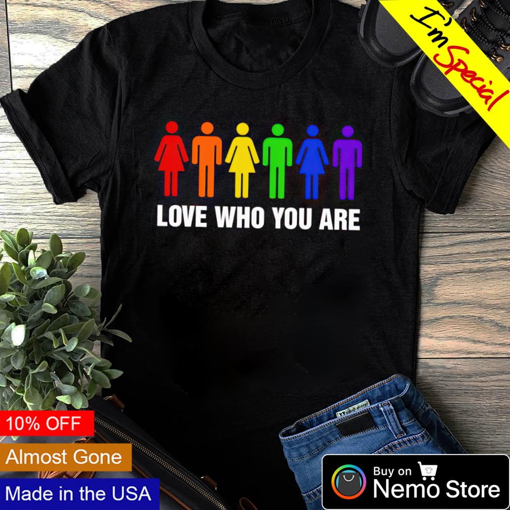 Love who you are LGBT - Adult & Kids T-Shirts, Sweatshirts & Hoodies apparel design preview 1