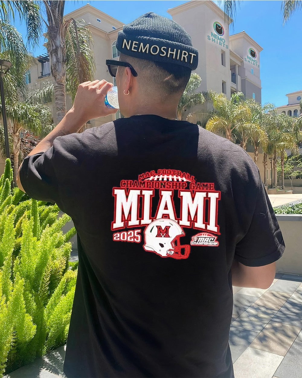 Miami RedHawks MAC 2025 football championship game - Adult & Kids T-Shirts, Sweatshirts & Hoodies apparel design preview 4