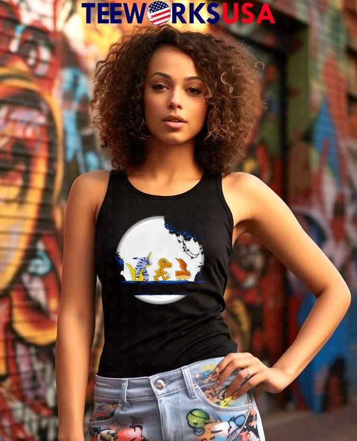 Hakuna Digitata cartoon moon - Adult & Kids T-Shirts, Sweatshirts & Hoodies apparel design preview 7