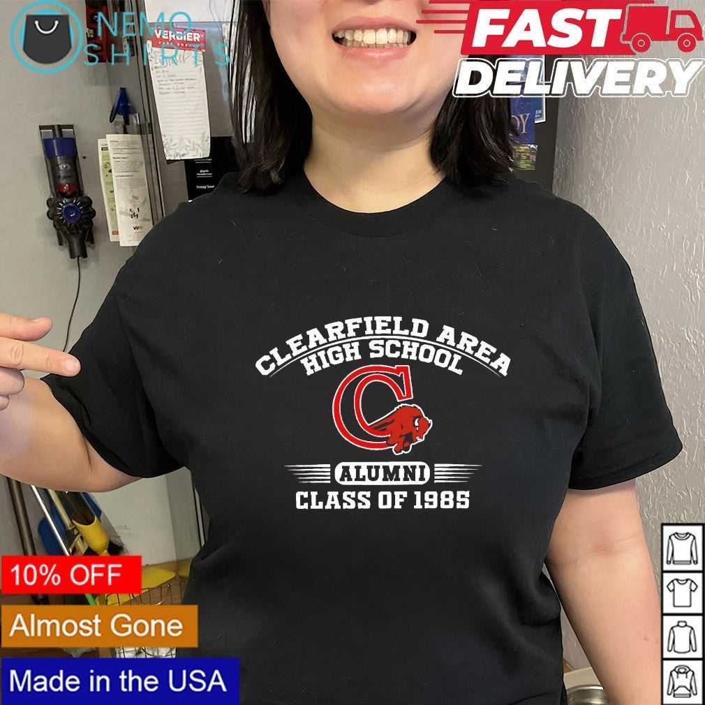 Clearfield Area High School Alumni class of 1985 - Adult & Kids T-Shirts, Sweatshirts & Hoodies apparel design preview 2