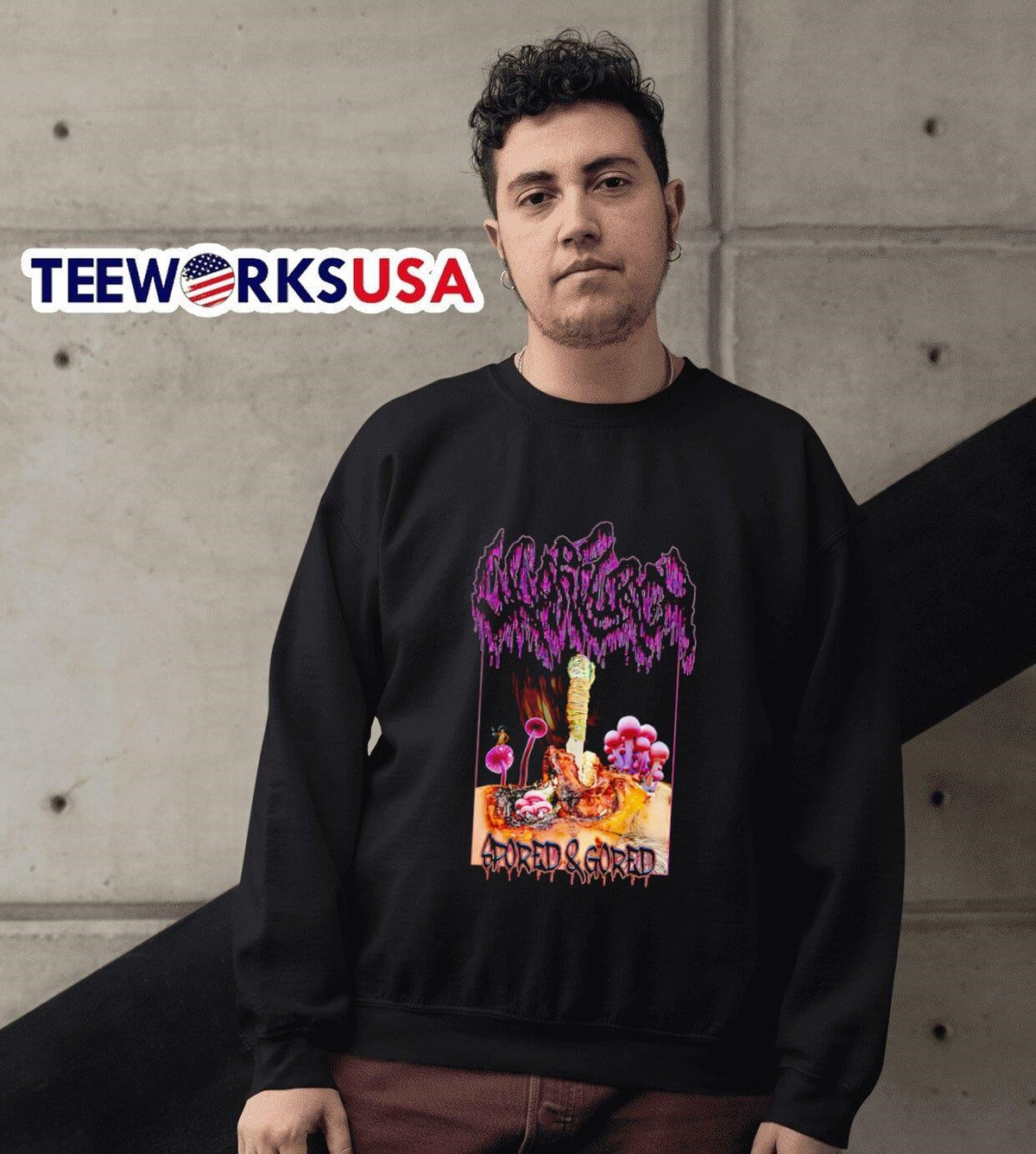 Wharflurch Spored and Gored - Adult & Kids T-Shirts, Sweatshirts & Hoodies apparel design preview 6