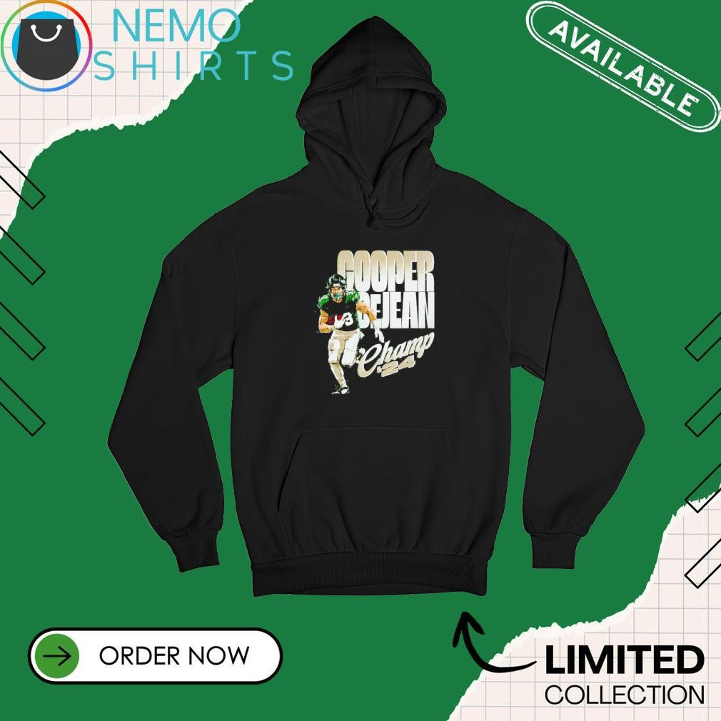 Champ 2024 Cooper DeJean Philadelphia Eagles - Adult & Kids T-Shirts, Sweatshirts & Hoodies apparel design preview 2