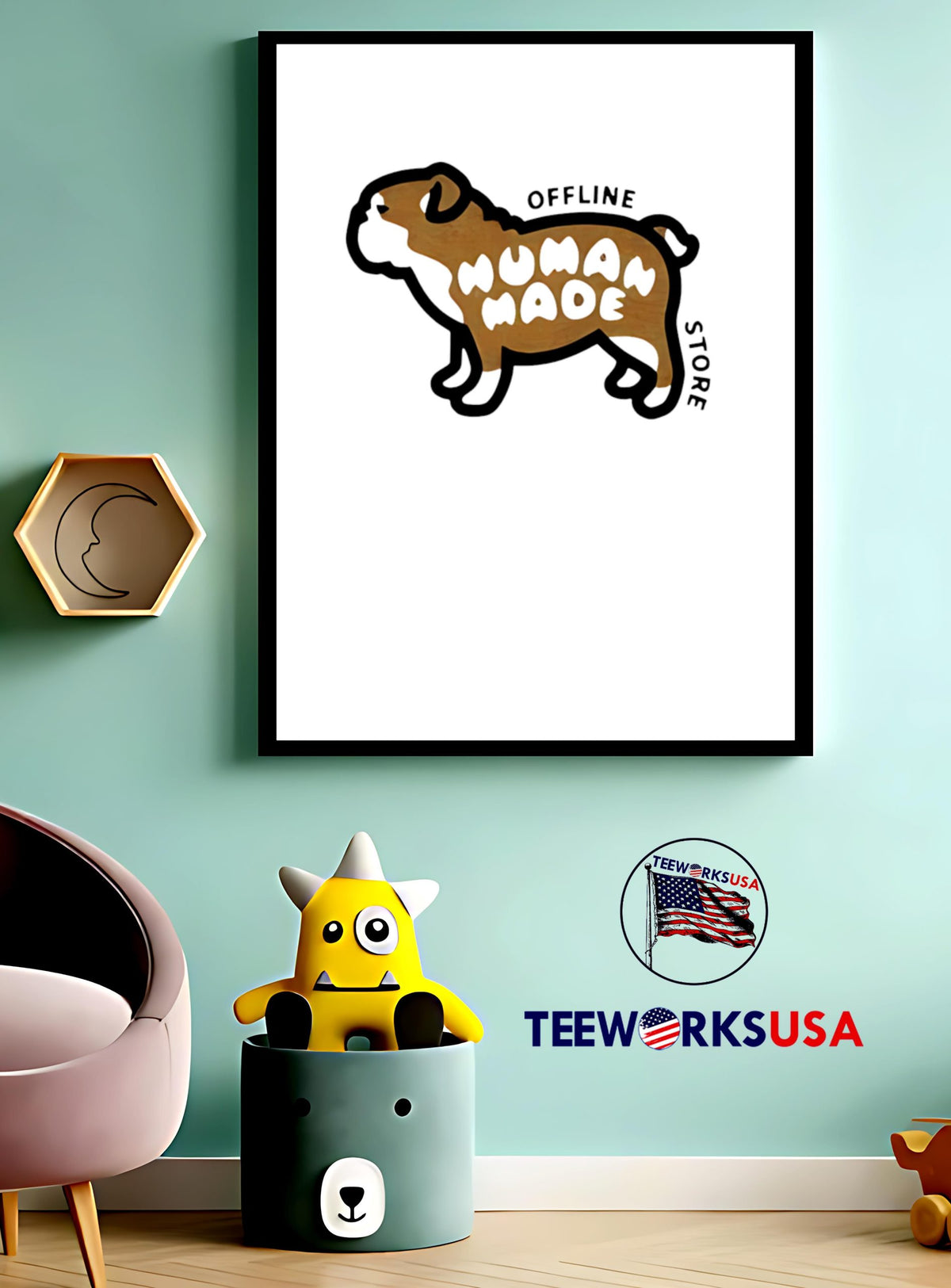 Human Made offline store - Adult & Kids T-Shirts, Sweatshirts & Hoodies apparel design preview 3