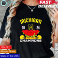 Michigan 2024 Rose Bowl champions - Adult & Kids T-Shirts, Sweatshirts & Hoodies apparel design preview 1