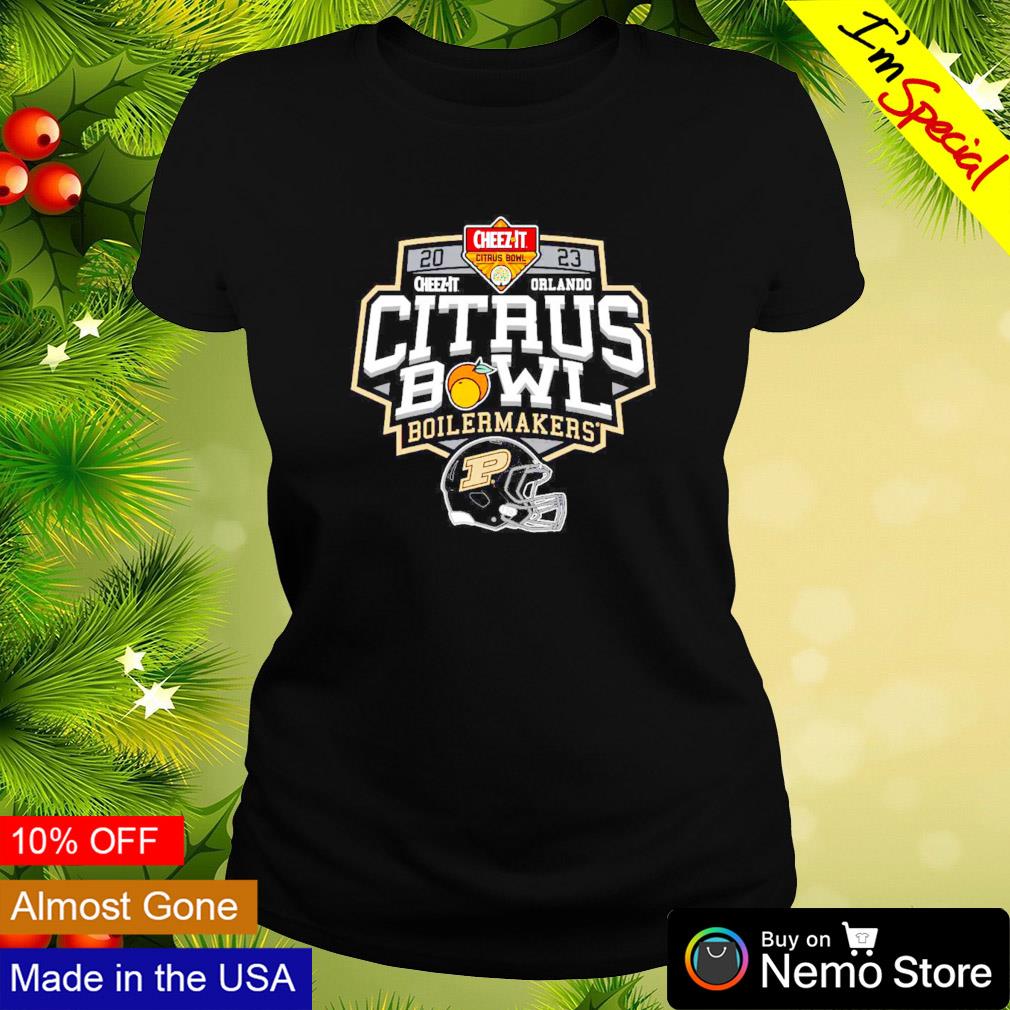 Purdue Boilermakers 2023 Cheez-it Orlando Citrus Bowl - Adult & Kids T-Shirts, Sweatshirts & Hoodies apparel design preview 3