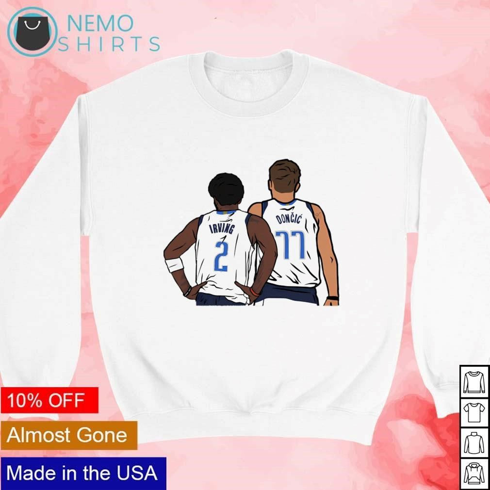 Luka and Kyrie Dallas Mavericks cartoon - Adult & Kids T-Shirts, Sweatshirts & Hoodies apparel design preview 4
