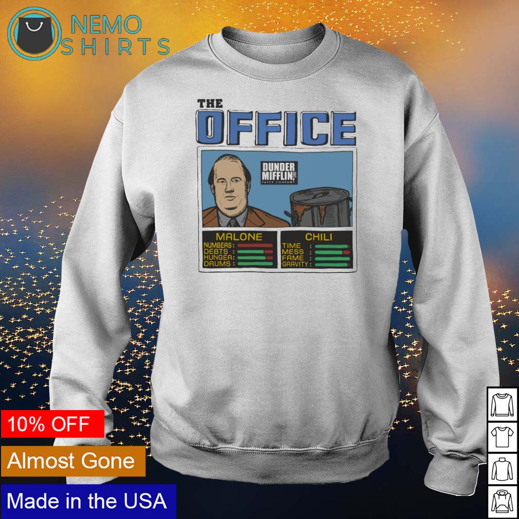 The Office Kevin Malone and Chili - Adult & Kids T-Shirts, Sweatshirts & Hoodies apparel design preview 4