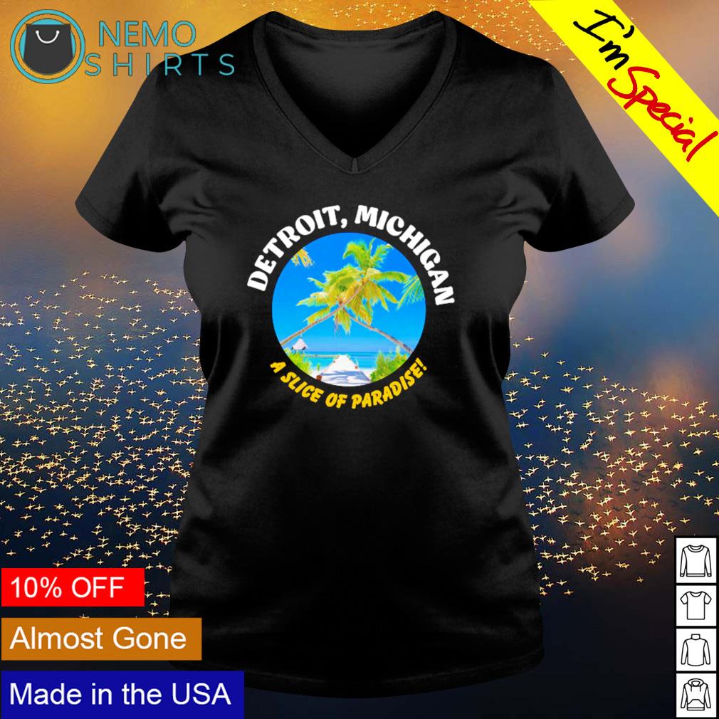 Detroit Michigan A Slice Of Paradise - Adult & Kids T-Shirts, Sweatshirts & Hoodies apparel design preview 5