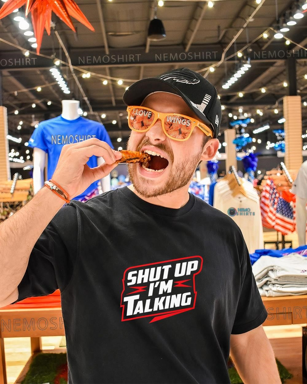 Daria Rae shut up i'm talking - Adult & Kids T-Shirts, Sweatshirts & Hoodies apparel design preview 1