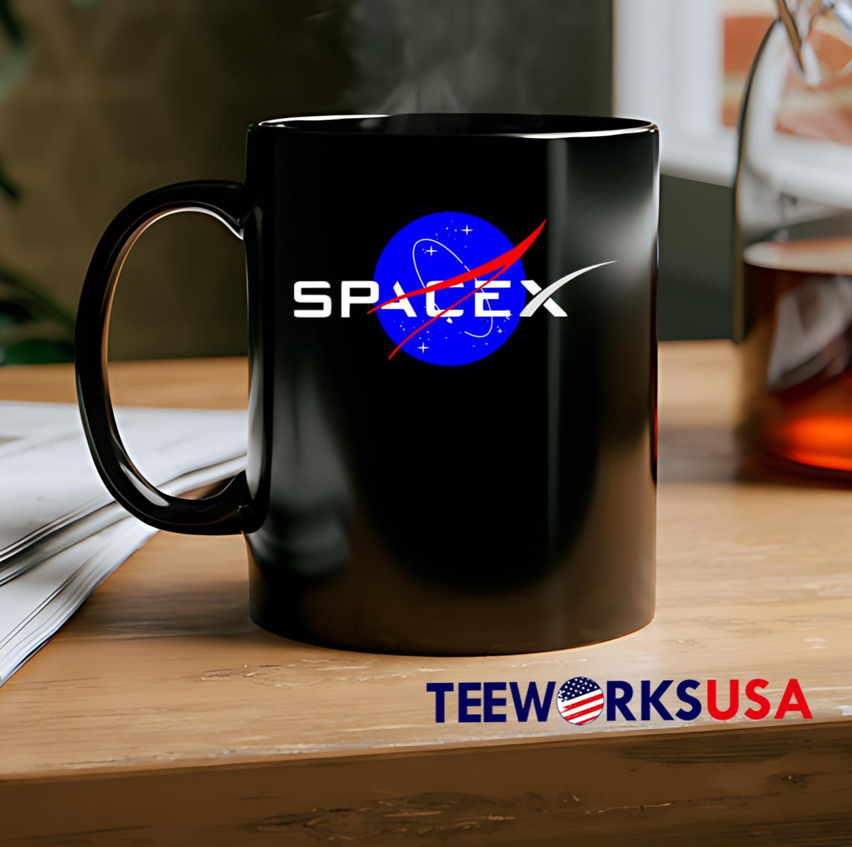 SpaceX NASA Launch - Adult & Kids T-Shirts, Sweatshirts & Hoodies apparel design preview 2