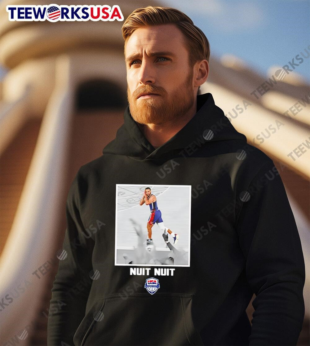 Steph curry usa basketball night - Adult & Kids T-Shirts, Sweatshirts & Hoodies apparel design preview 2