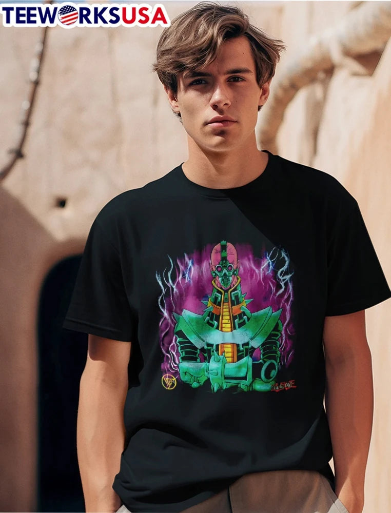 Yu Gi Oh Jinzo Cyborg Monster Purple Aura Lightning - Adult & Kids T-Shirts, Sweatshirts & Hoodies apparel design preview 1