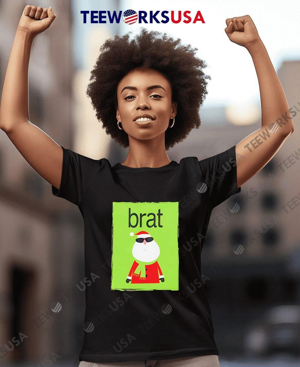 Brat Christmas 2024 - Adult & Kids T-Shirts, Sweatshirts & Hoodies apparel design preview 4