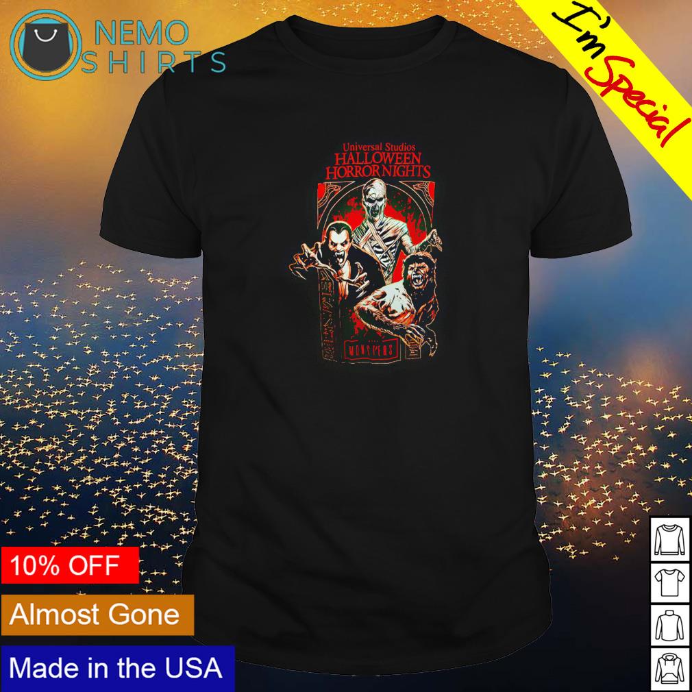 Halloween horror nights 2022 universal monsters - Adult & Kids T-Shirts, Sweatshirts & Hoodies apparel design preview 1