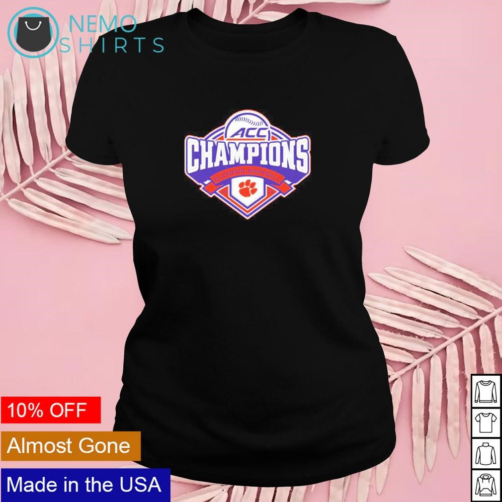 Clemson Tigers 2023 ACC baseball conference - Adult & Kids T-Shirts, Sweatshirts & Hoodies apparel design preview 4