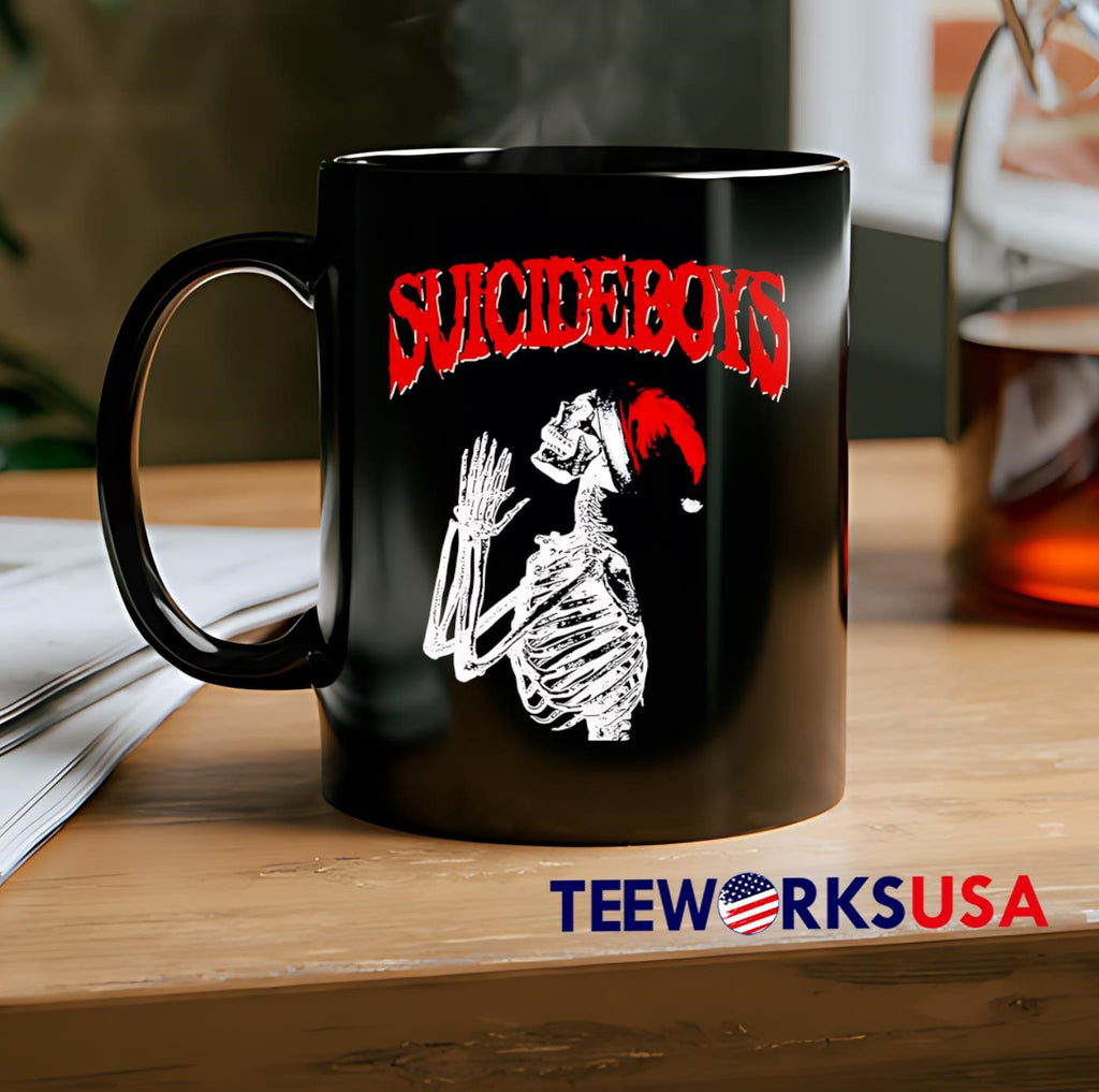 Suicideboys Skeleton christmas - Adult & Kids T-Shirts, Sweatshirts & Hoodies apparel design preview 2