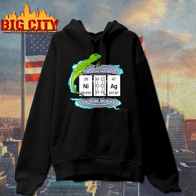 Lizard Chemistry Vinyl Record - Adult & Kids T-Shirts, Sweatshirts & Hoodies apparel design preview 2