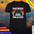 Gamer bad mode unlocked vintage - Adult & Kids T-Shirts, Sweatshirts & Hoodies apparel design preview 1