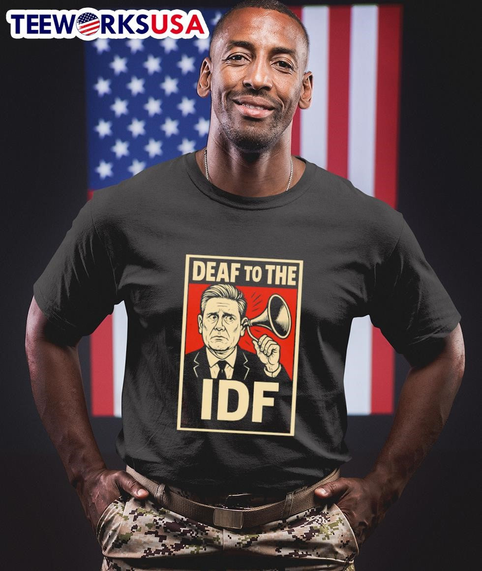 Deaf to the Idf - Adult & Kids T-Shirts, Sweatshirts & Hoodies apparel design preview 1