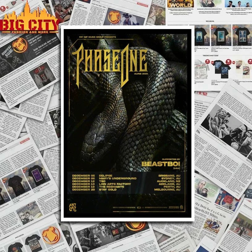 PhaseOne Tour 2024 Poster - Adult & Kids T-Shirts, Sweatshirts & Hoodies apparel design preview 4