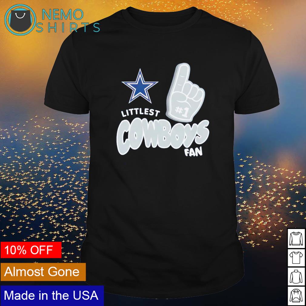 Dallas Cowboys infant littlest fan - Adult & Kids T-Shirts, Sweatshirts & Hoodies apparel design preview 1
