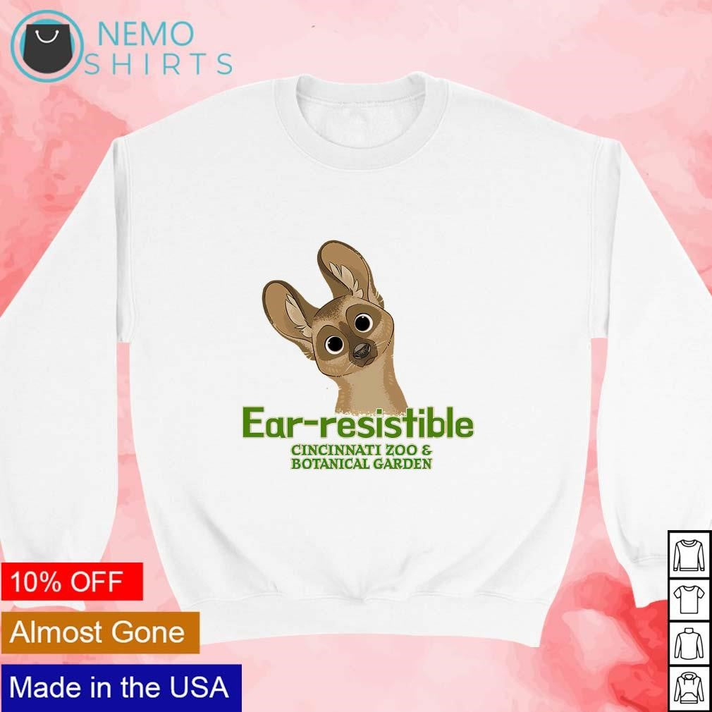 Bat-Eared Fox ear-resistible - Adult & Kids T-Shirts, Sweatshirts & Hoodies apparel design preview 3