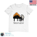 Making my way downtown walking fast eating trash - Adult & Kids T-Shirts, Sweatshirts & Hoodies apparel design preview 1