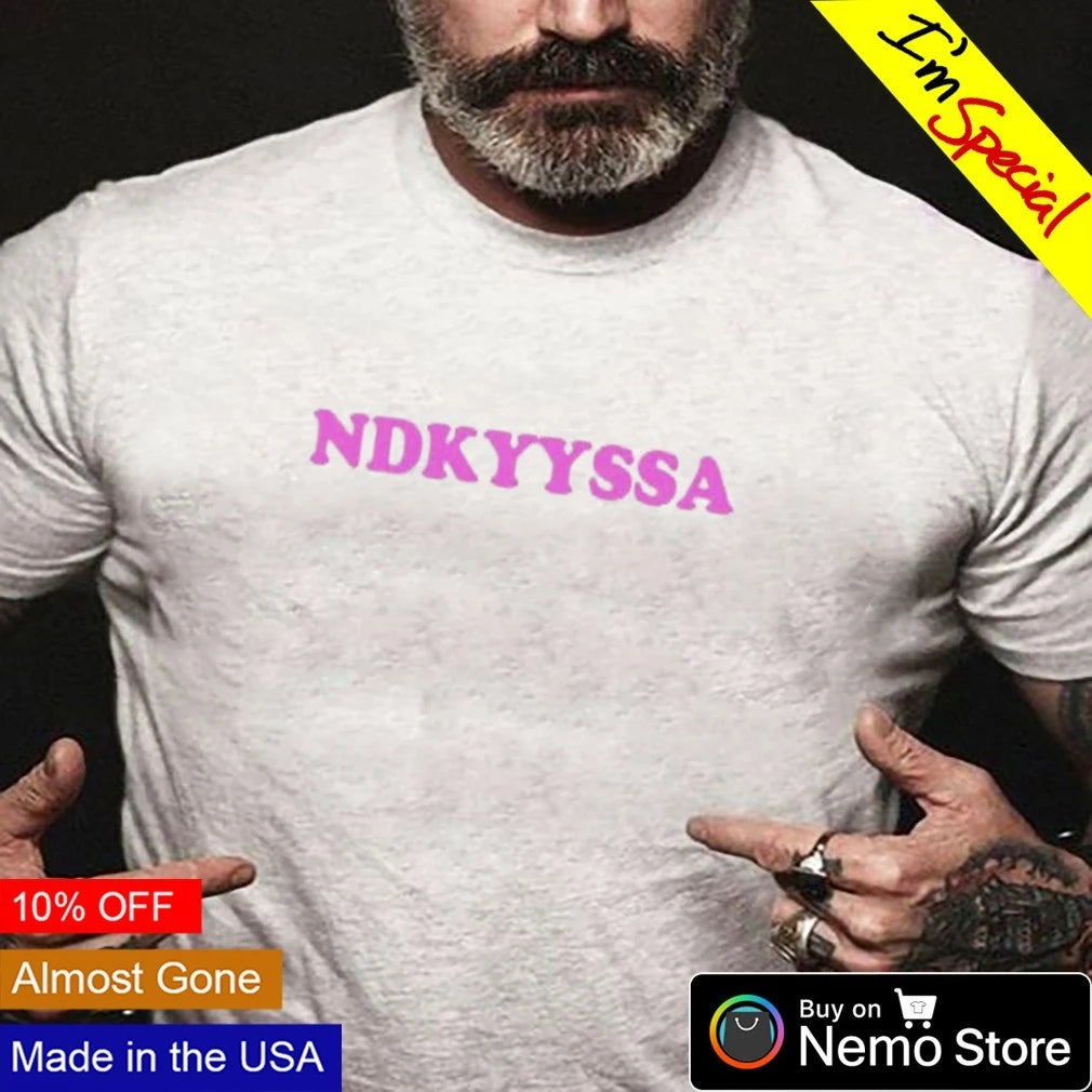 Ndkyyssa Typography Text - Adult & Kids T-Shirts, Sweatshirts & Hoodies apparel design preview 3