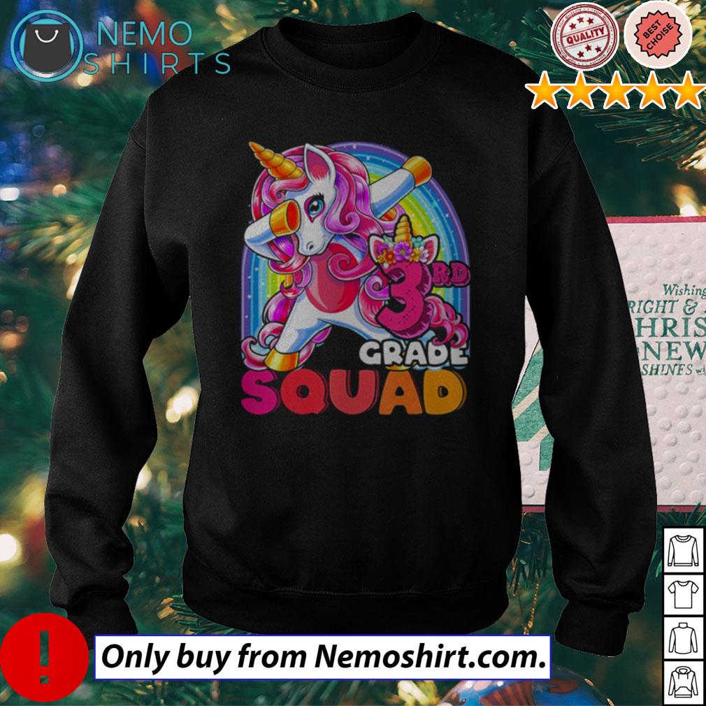 Unicorn 3rd grade squad - Adult & Kids T-Shirts, Sweatshirts & Hoodies apparel design preview 3