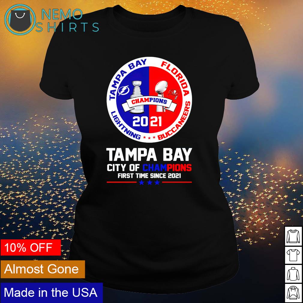 Tampa Bay city of champions first time since 2021 - Adult & Kids T-Shirts, Sweatshirts & Hoodies apparel design preview 3