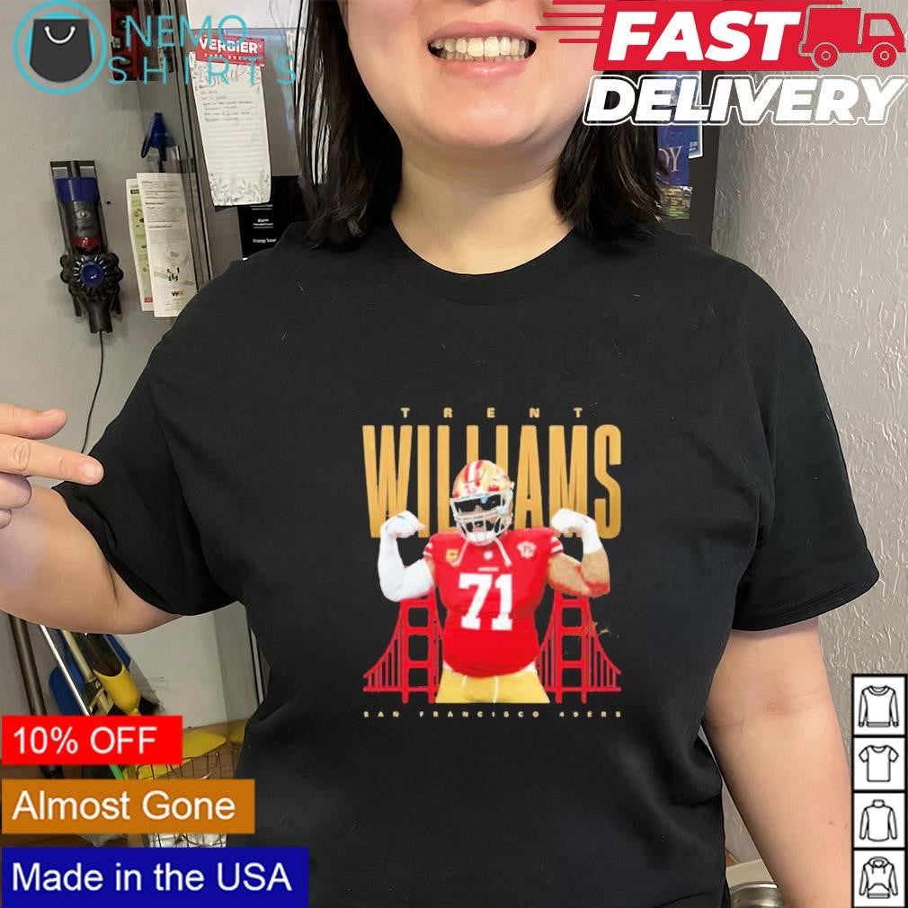 Trent Williams San Francisco 49ers superstar pose - Adult & Kids T-Shirts, Sweatshirts & Hoodies apparel design preview 1