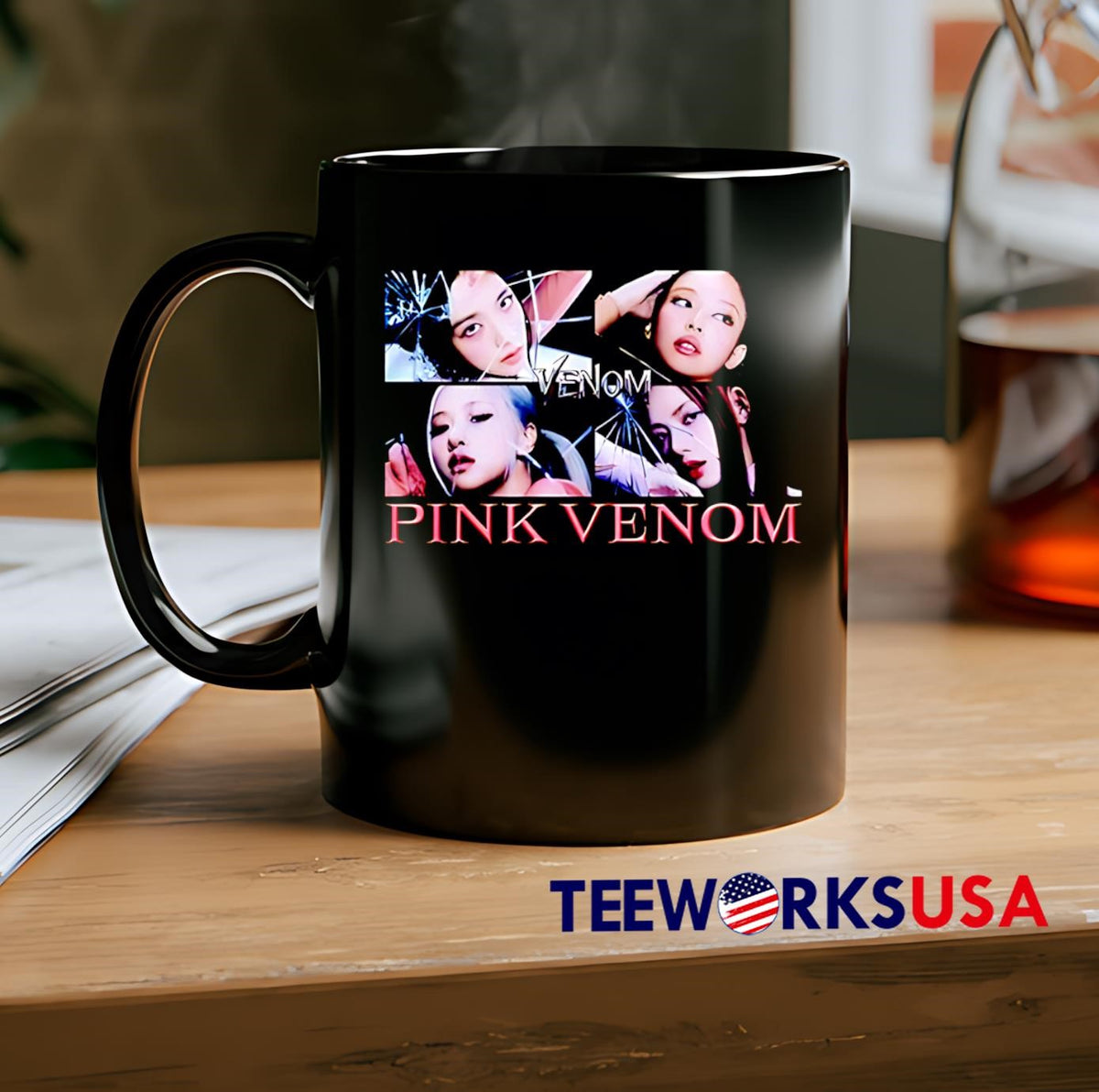 Chicago Cubs Venom Pink Blackpink World Tour - Adult & Kids T-Shirts, Sweatshirts & Hoodies apparel design preview 2