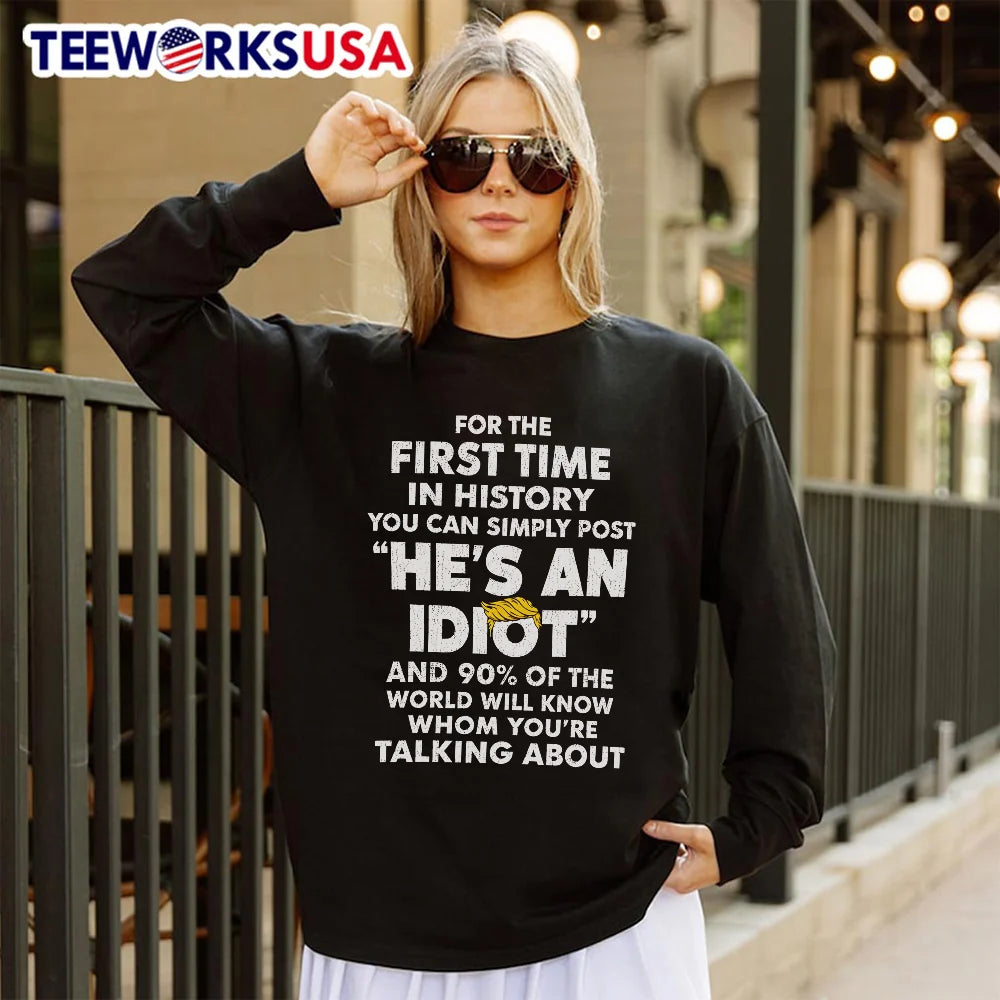 For The First Time In History You Can Simply Post - Adult & Kids T-Shirts, Sweatshirts & Hoodies apparel design preview 4