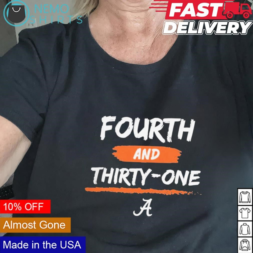 Fourth and thirty-one Iron Bowl Alabama Crimson Tide - Adult & Kids T-Shirts, Sweatshirts & Hoodies apparel design preview 2