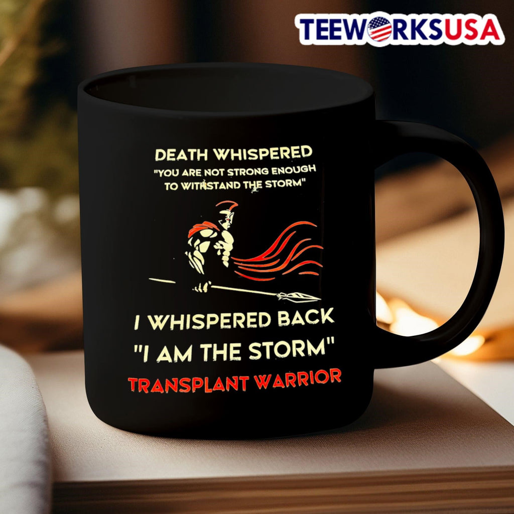 Death Whispered You Are Not Strong Enough To - Adult & Kids T-Shirts, Sweatshirts & Hoodies apparel design preview 3