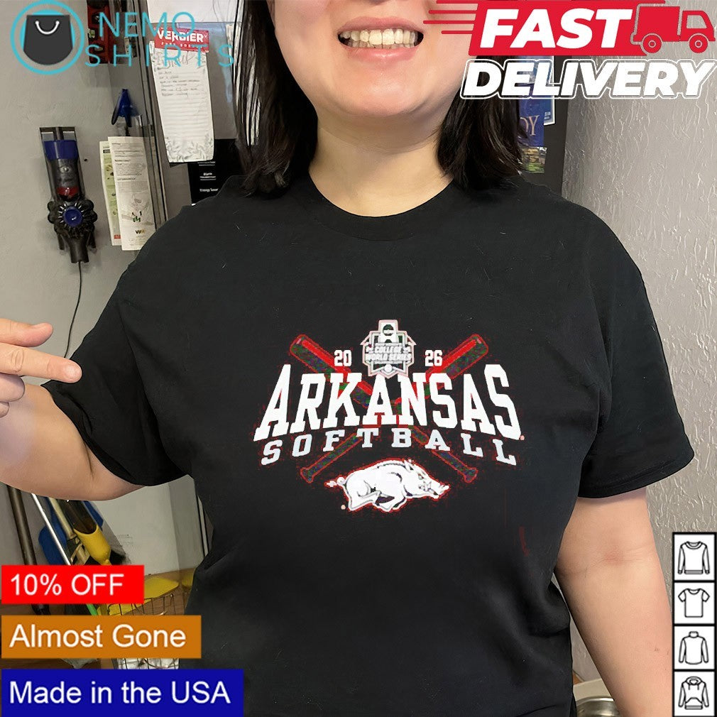 Arkansas Razorbacks softball 2026 Women's College - Adult & Kids T-Shirts, Sweatshirts & Hoodies apparel design preview 2