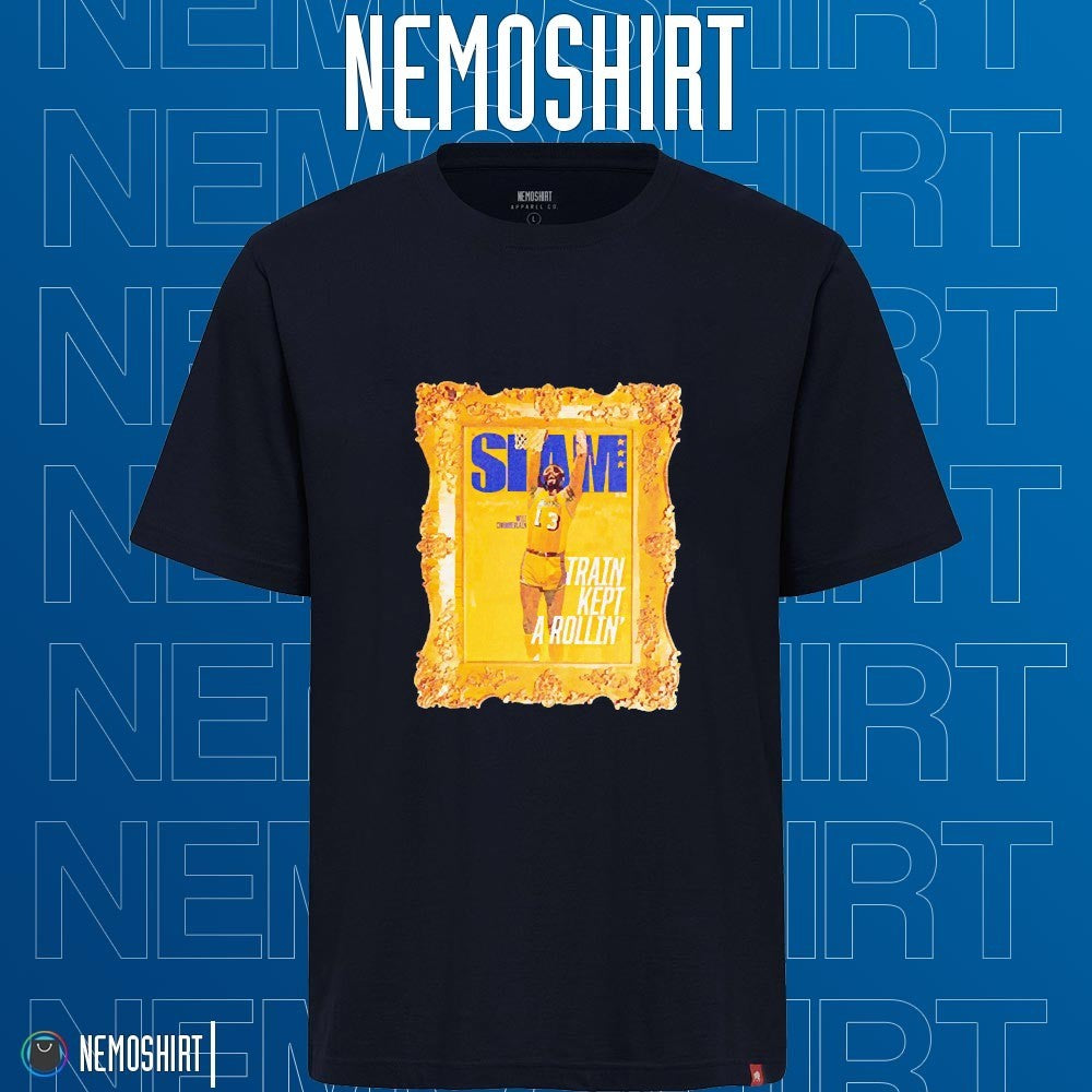 Slam Wilt Chamberlain train kept a rollin Los Angeles - Adult & Kids T-Shirts, Sweatshirts & Hoodies apparel design preview 1